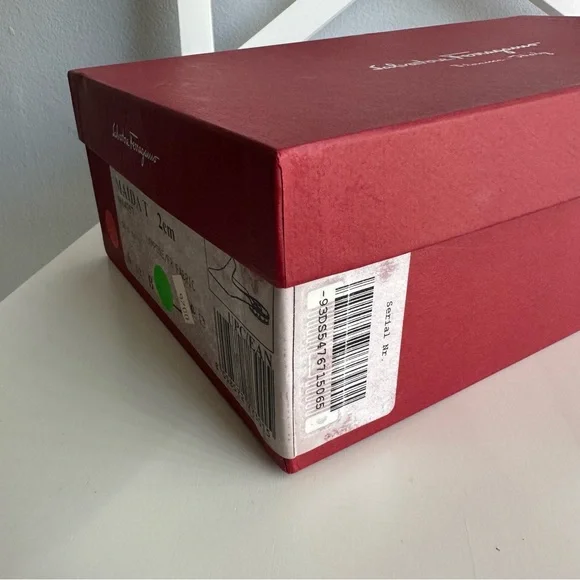 Salvatore Ferragamo Maida Satin Pointed Toe Low Heeled Mules in Fuchsia Pink - Picture 9 of 10